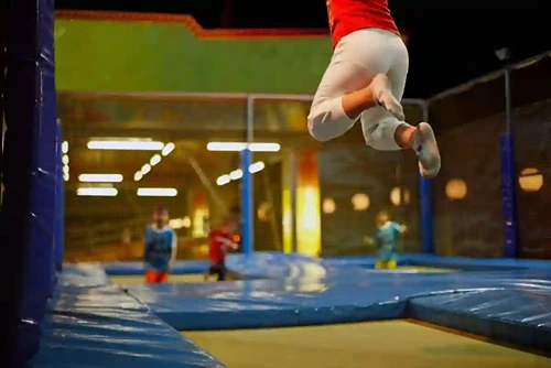 Adult Trampolining activity image
